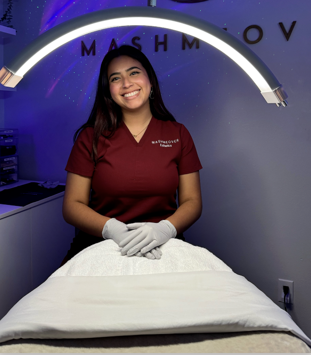 licensed esthetician at mashmeover